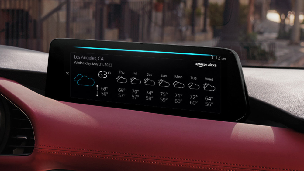 2026 Mazda 3 Hatchback – Available Alexa Built-In