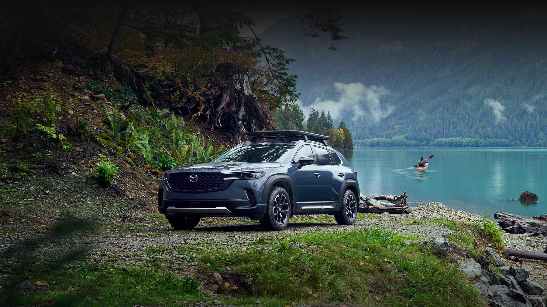 2024 Mazda CX-50 2.5 Turbo Meridian Edition – Offroad by a Lake 2024 Mazda CX-50 2.5 Turbo Meridian Edition – Offroad by a Lake