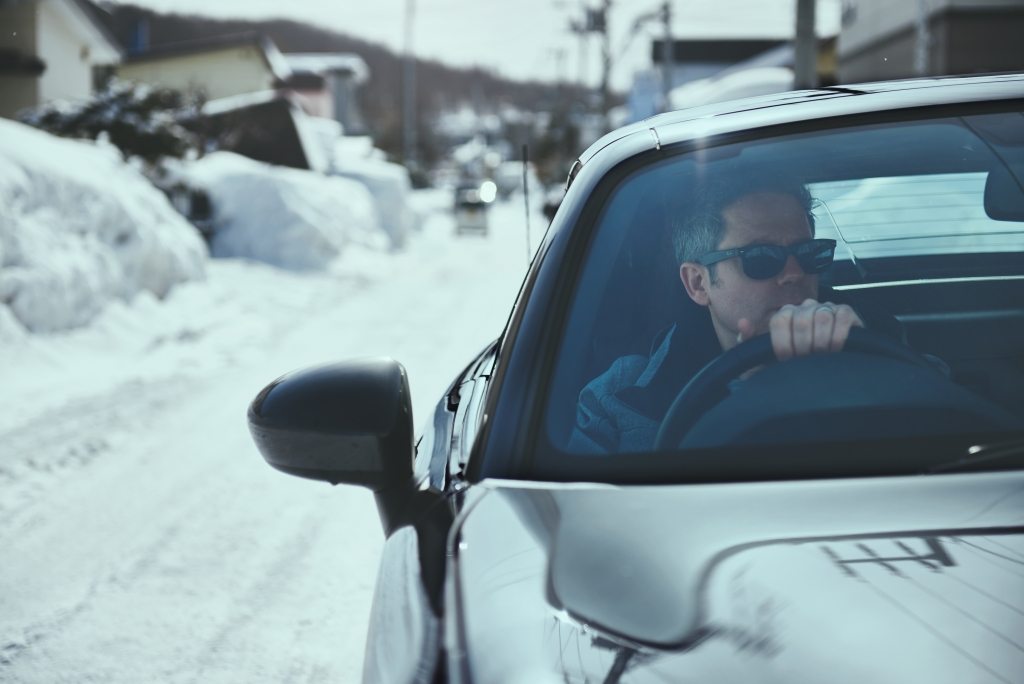 Driving the Mazda MX-5 Miata RF in the Snow
