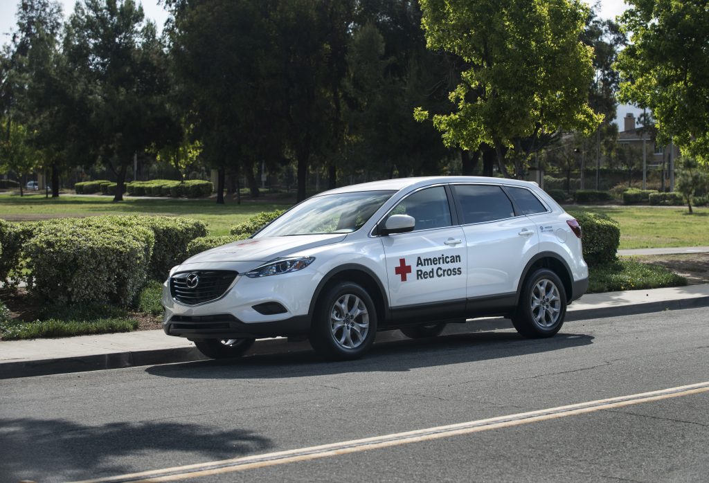 Mazda with the American Red Cross