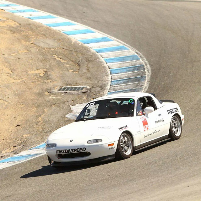 Sarah Bantay Racing Arctic White Mazda MX-5 Miata
