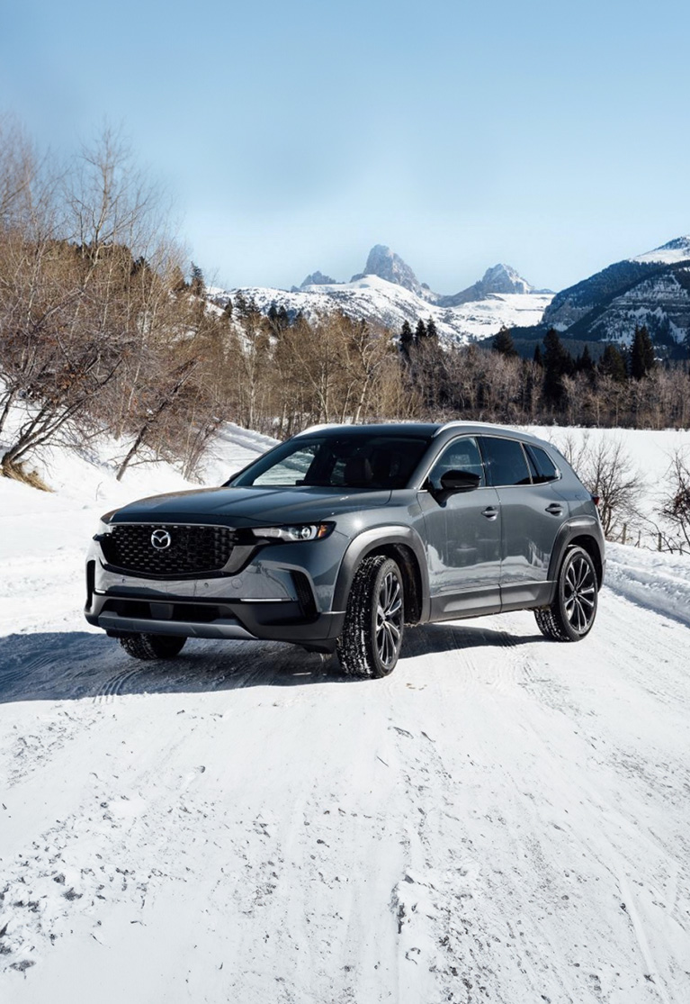 2023 Mazda CX-50 Crossover SUV in the Snow