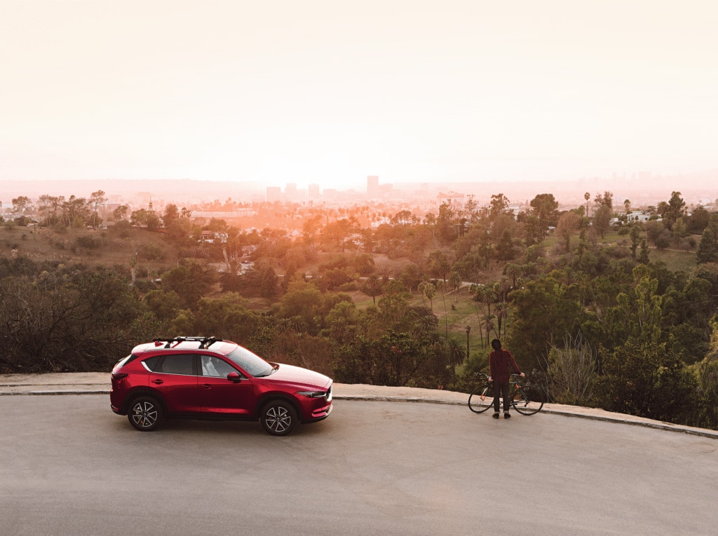 Mazda CX-5's L.A. Stories – Hernan Monenegro and His Bike at Sunset