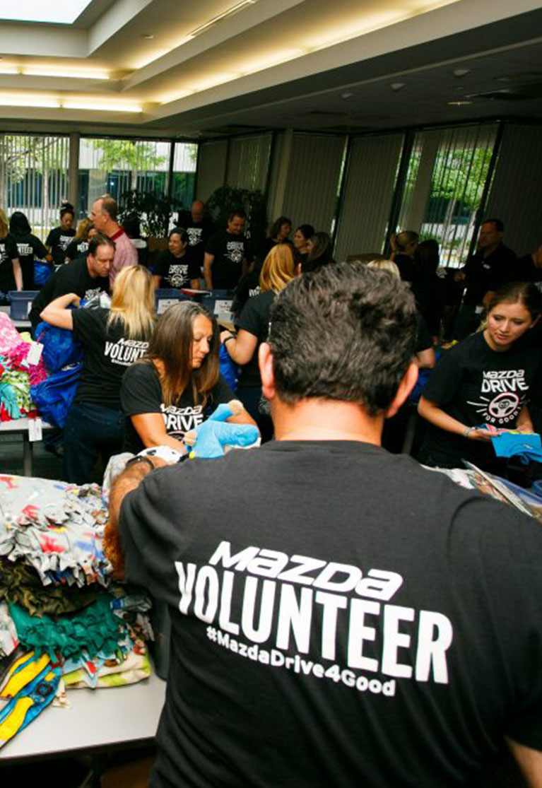 Mazda Volunteers – Drive for Good