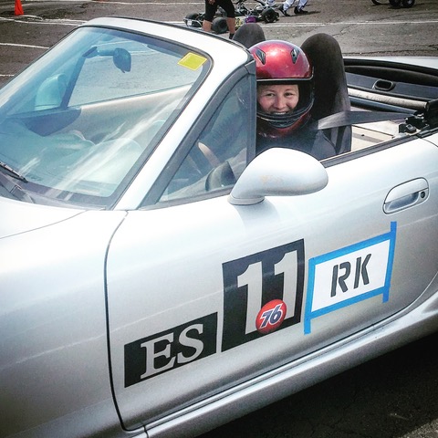 Mazda MX-5 Miata Driver Amy Hisaoka