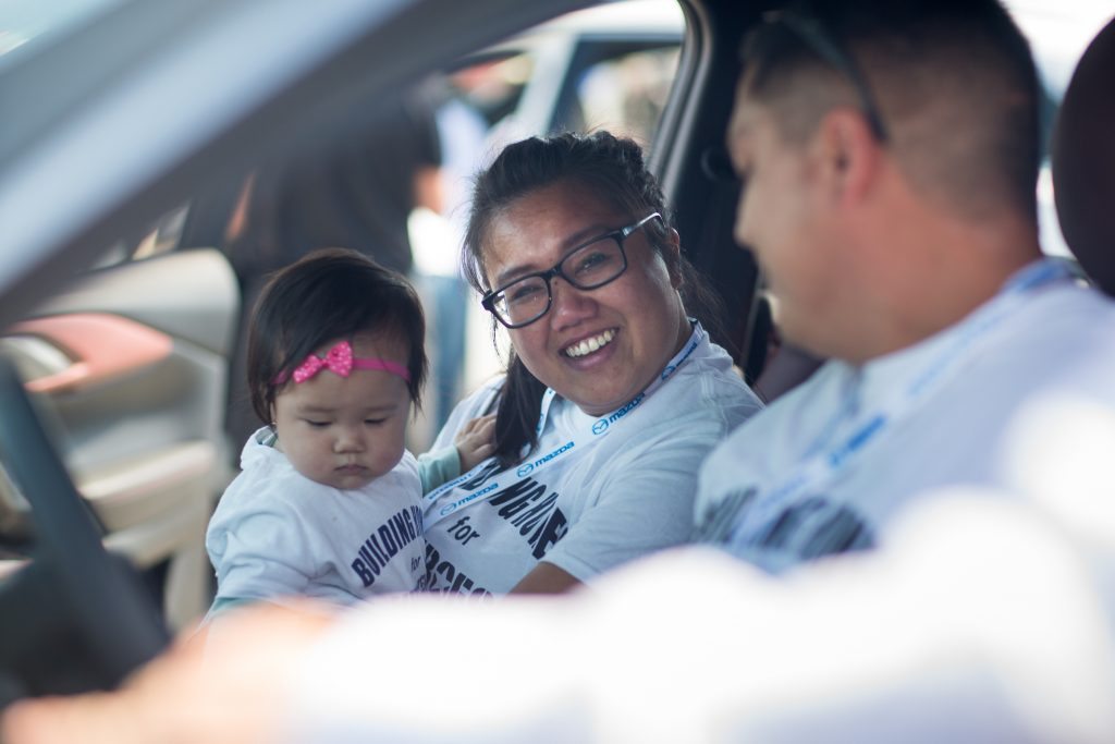 Mazda Drive for Good Military Appreciation Weekend – Lance Corporal Arturo Webber with Wife Mary