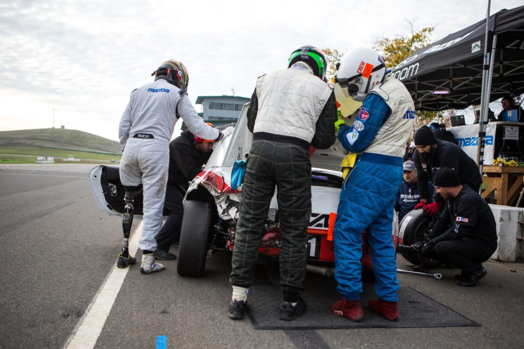 Mazda Team at 25 hours of Thunderhill