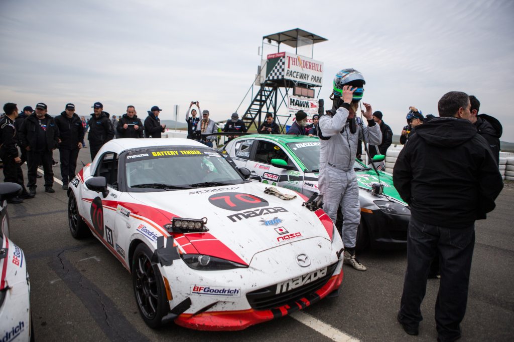 Mazda MX-5 Miata at 25 hours of Thunderhill
