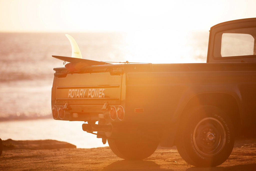 Mazda Rotary Pickup (REPU) Truck at Sunset