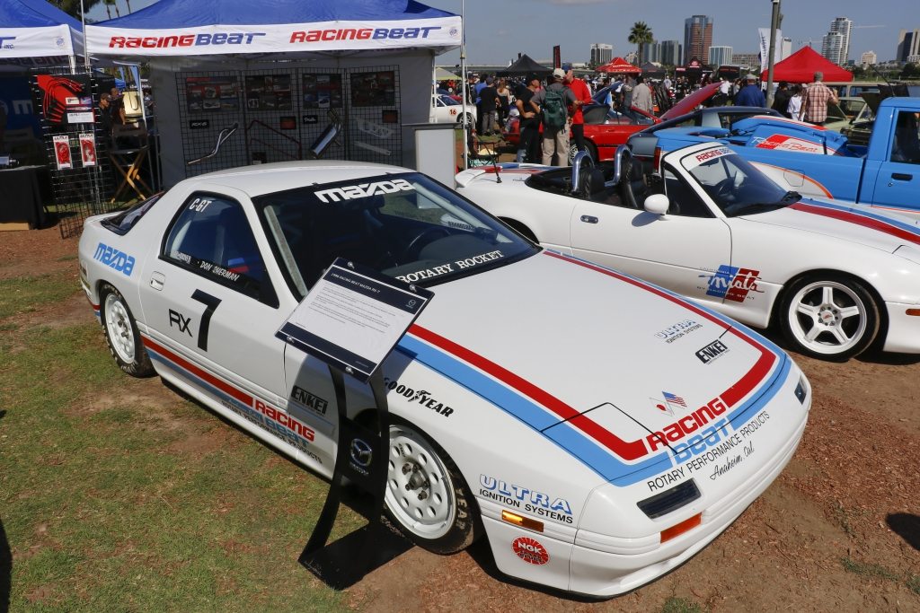 Mazda Rotary Performance Vehicle at Racing Beat Track