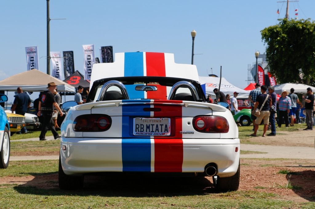 Mazda Miata at Racing Beat Track