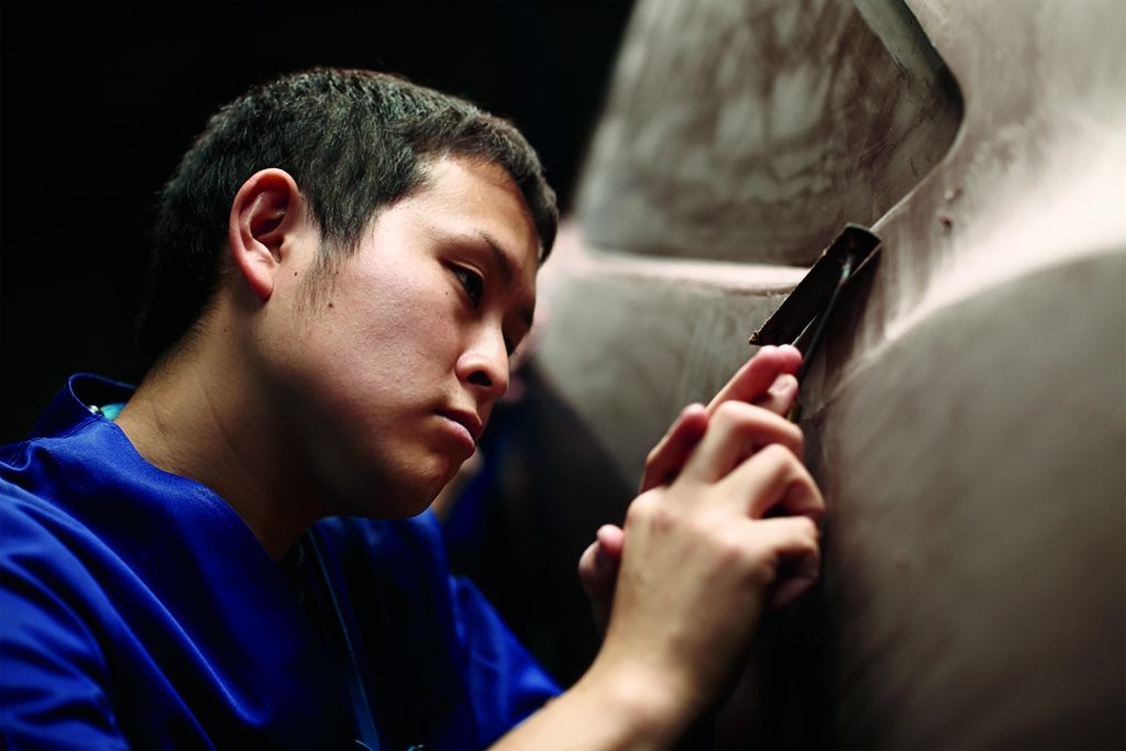 Mazda Design Mastery Process – Sculpting Clay Model