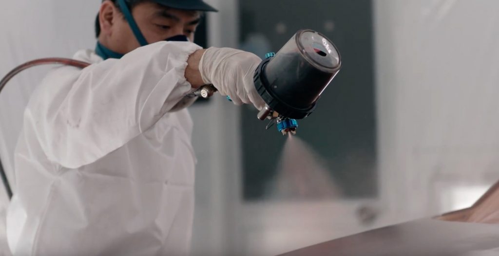 Mazda Design Process – Applying Paint