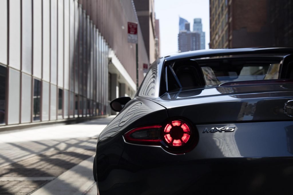 Mazda MX-5 rear profile
