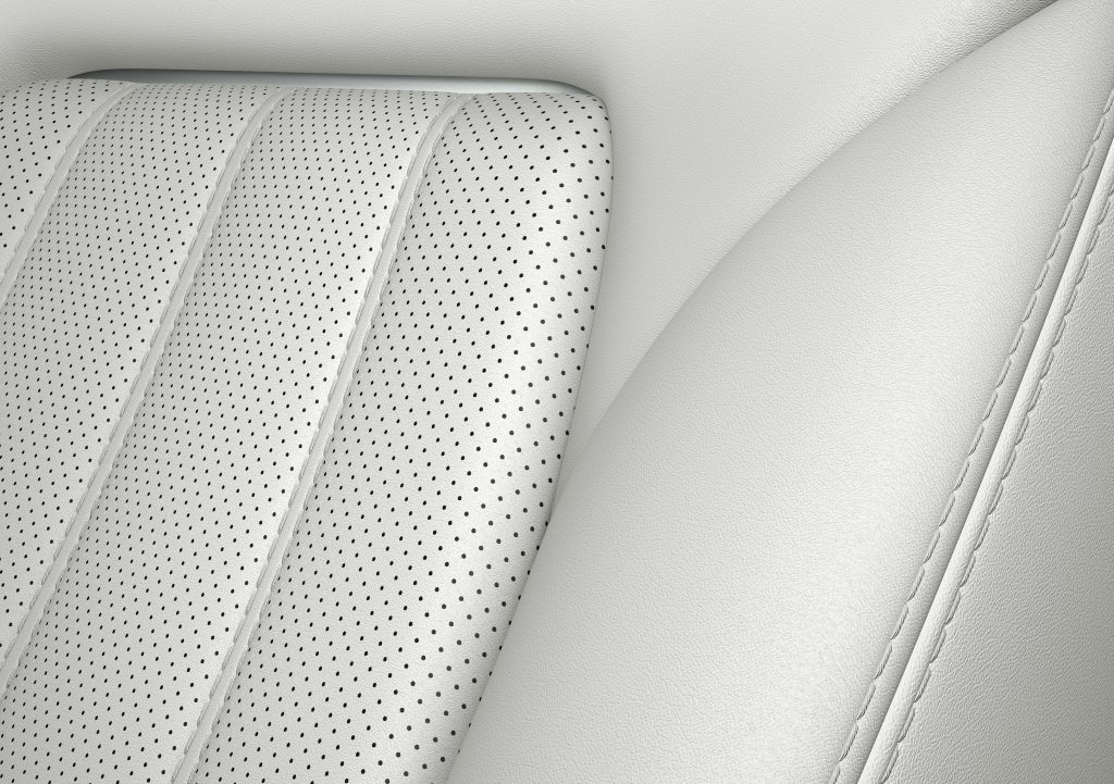Mazda Parchment Nappa Leather Upholstery