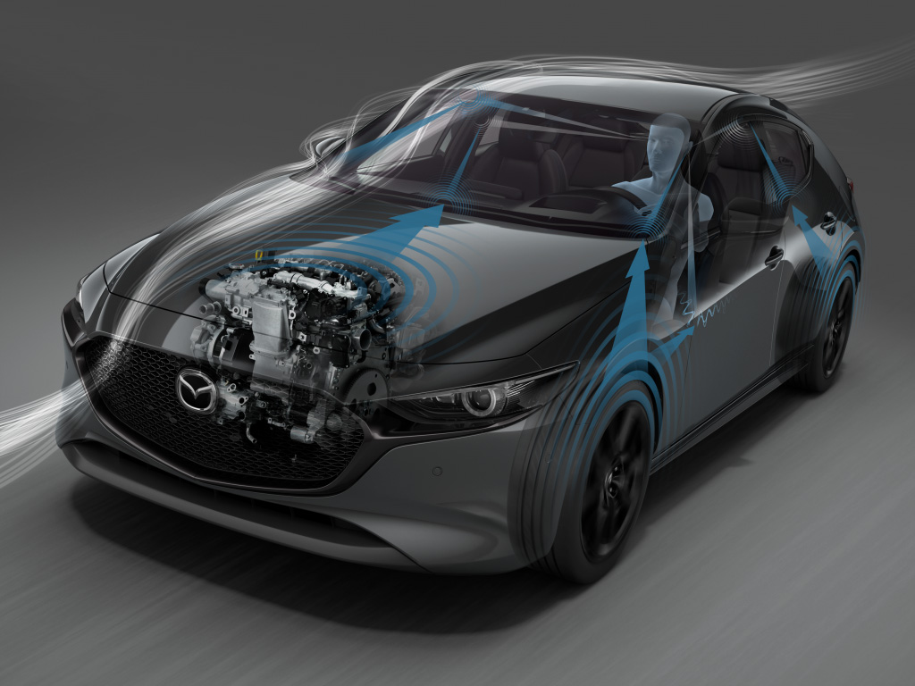 Mazda 3 Sound Control Graphic