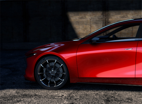 Mazda Vehicle Close-up