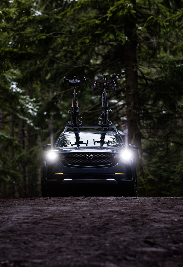 Mazda CX-50 with Bike Rack