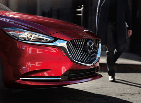 Mazda Soul Red Crystal Color – Vehicle Front Detail