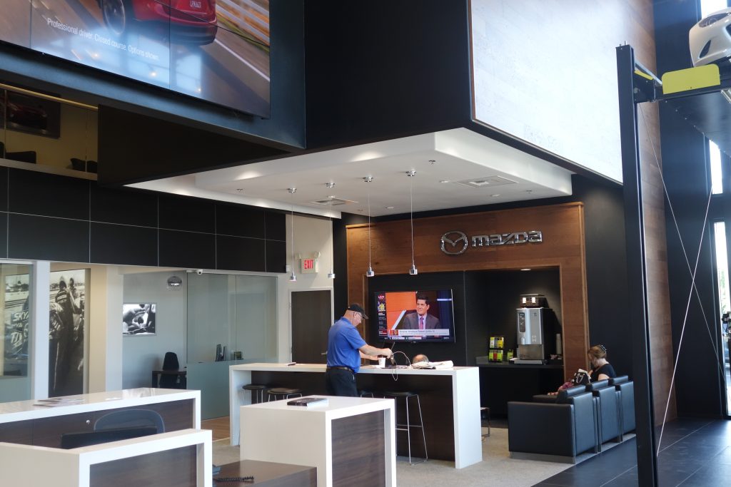 Mazda Retail Evolution Dealership Design Interior