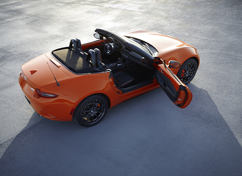Mazda MX-5 Miata 30th Anniversary Edition in Racing Orange