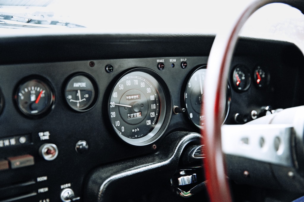 Classic Mazda Cosmo 110S Dashboard