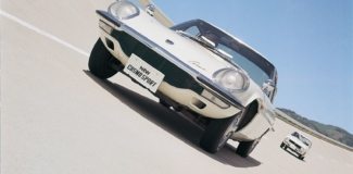1967 Mazda Cosmo Sport 110S Driving on Track