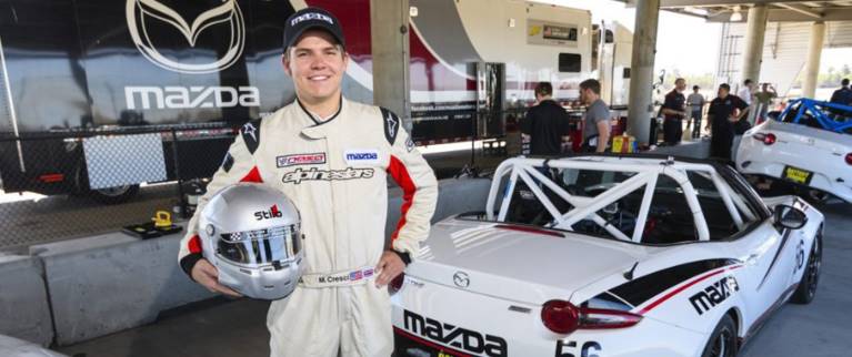 Matt Cresci Chooses Mazda as his Racing Vehicle