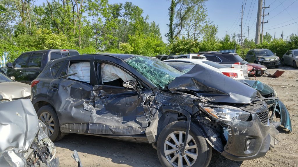 Jenn Dietz's Mazda CX-5 After a Collision