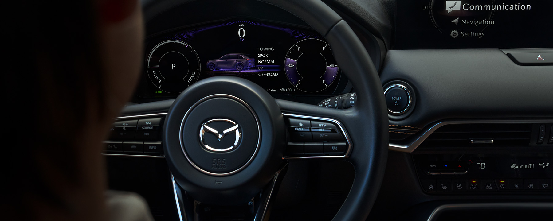 Mazda CX-90 PHEV Steering Wheel