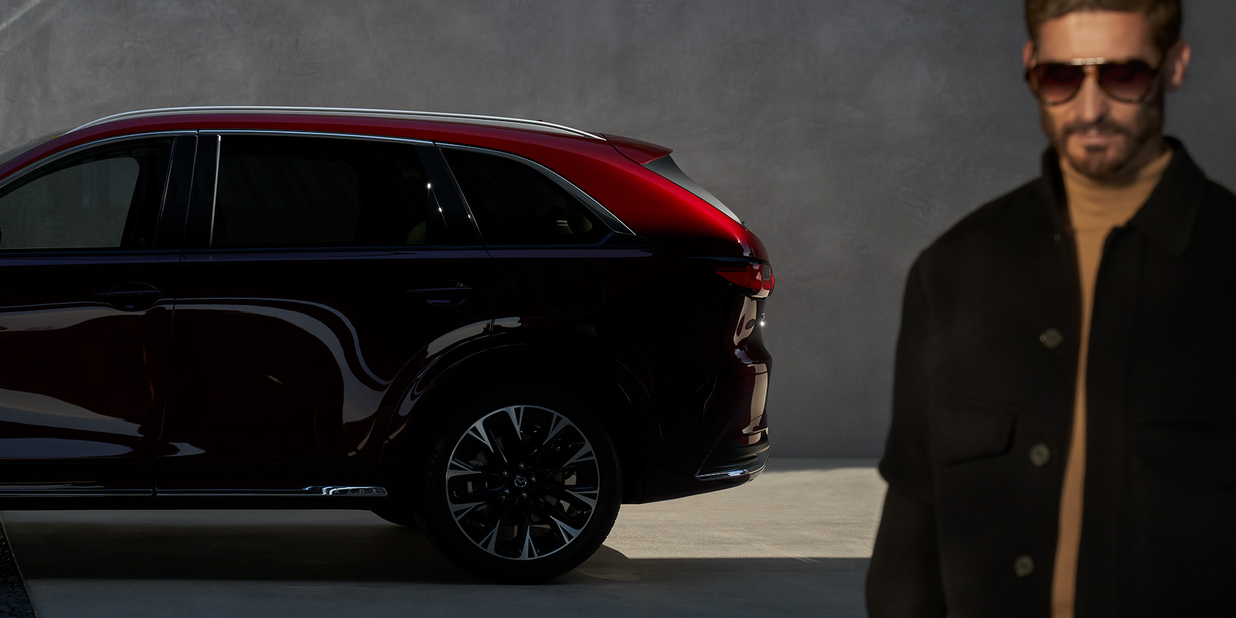 Sedans vs. SUVs – Mazda CX-90 Inline 6 in Parking Structure