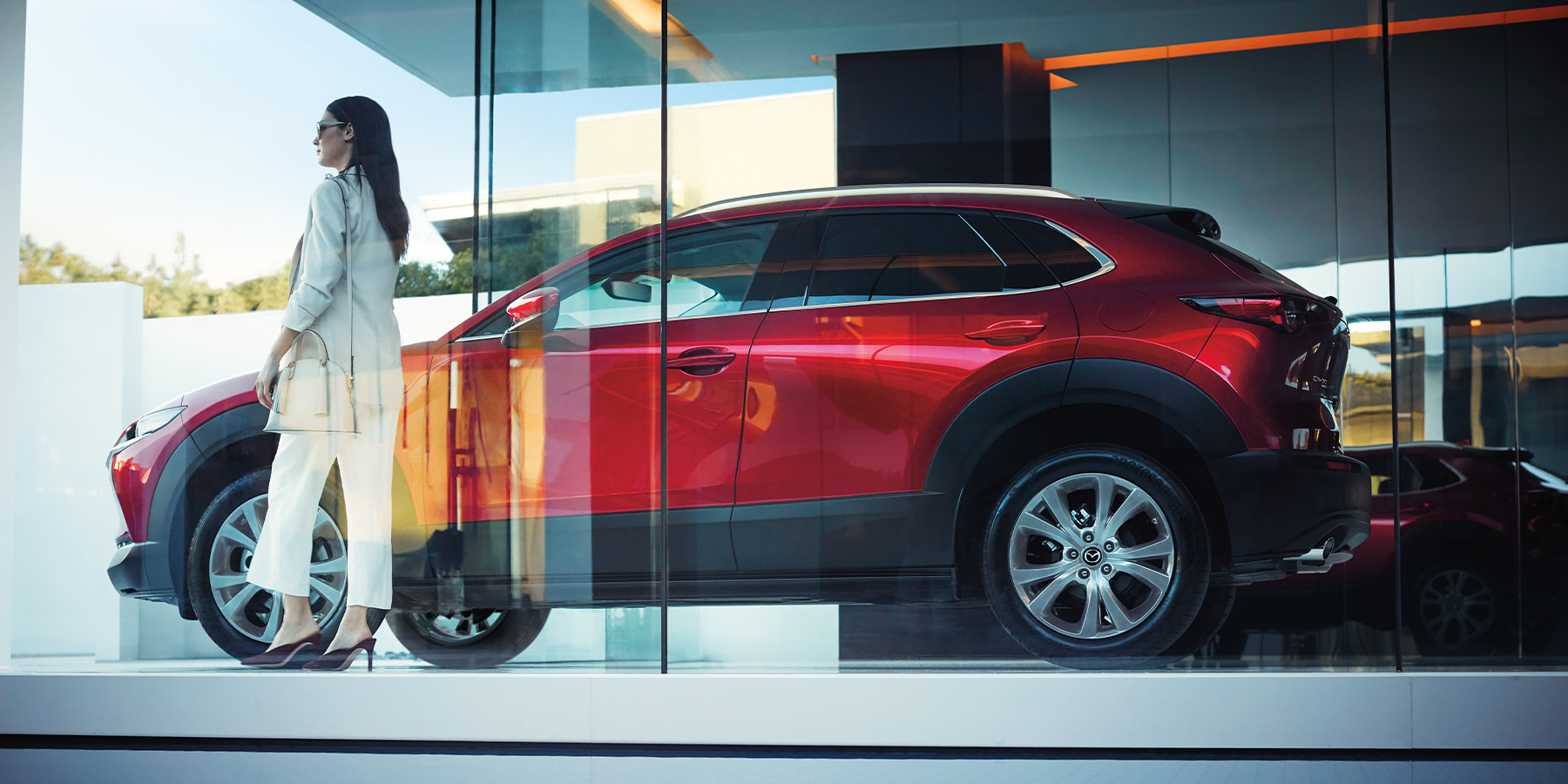 What is MSRP? – Mazda CX-30 in a Showroom