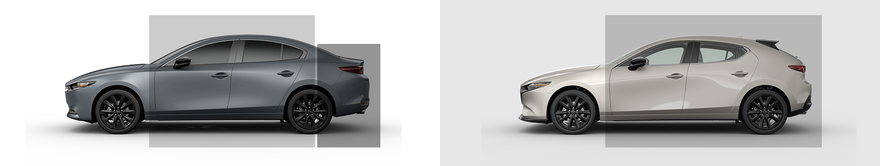 Mazda 3 Sedan and Hatchback Models