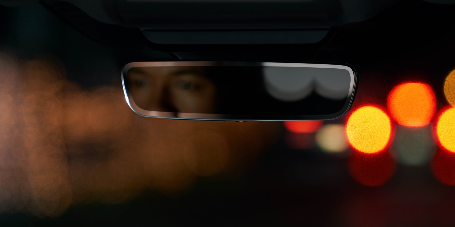 2025 Mazda CX-30 Accessories – Frameless Auto-dimming Mirror with Homelink®