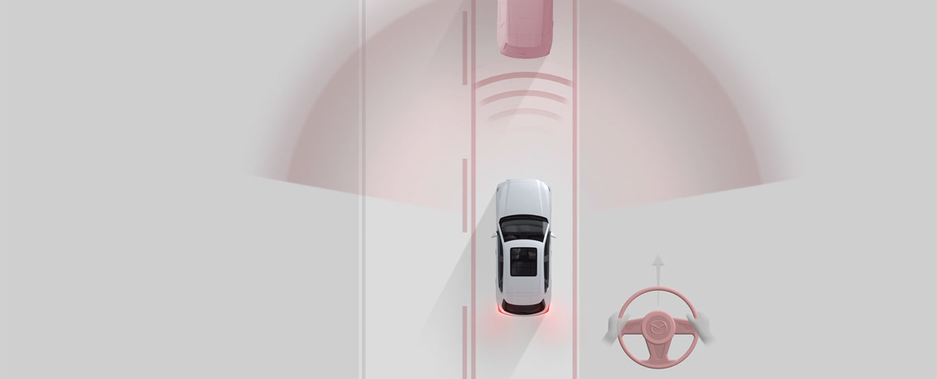 2025 Mazda CX-70 Safety – Cruising and Traffic Support