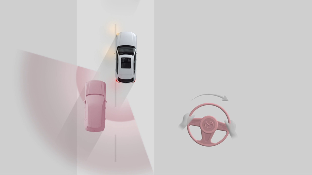 2025 Mazda CX-90 PHEV Safety – Blind Spot Assist