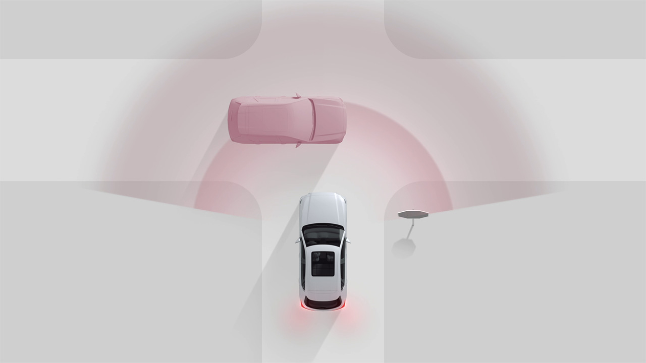 2025 Mazda CX-90 PHEV Safety – Smart Brake Support – Front Crossing