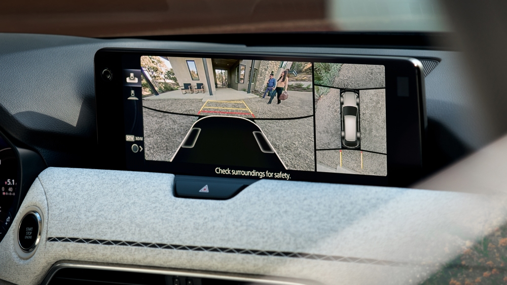 2025 Mazda CX-90 PHEV – 360º View Monitor with See-Through View