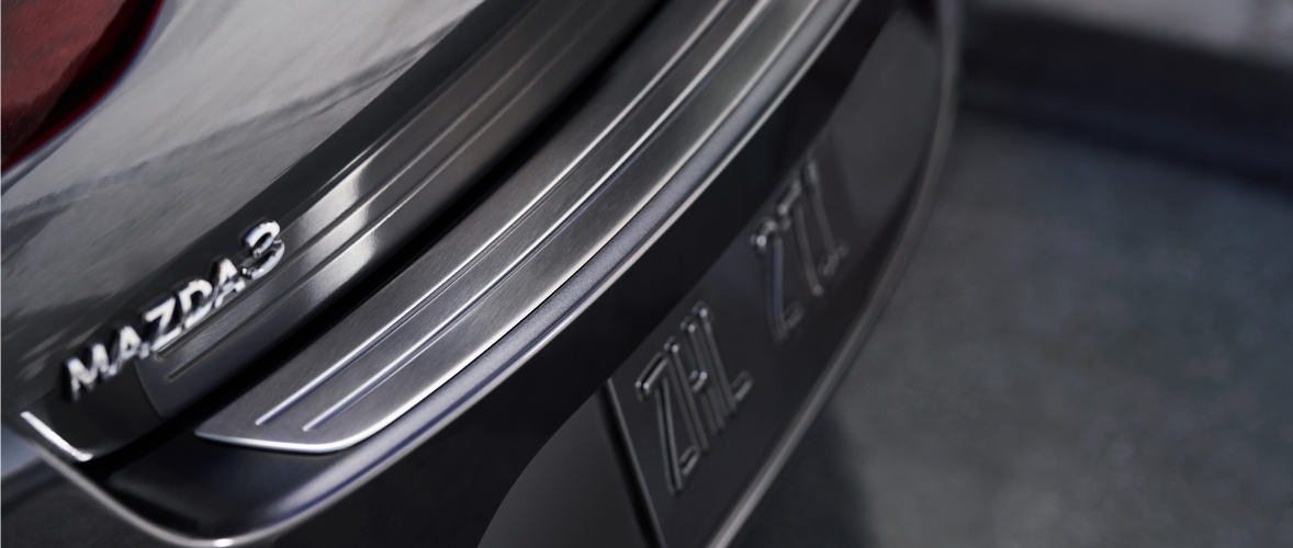 2025 Mazda 3 Sedan Accessories – Rear Bumper Guard