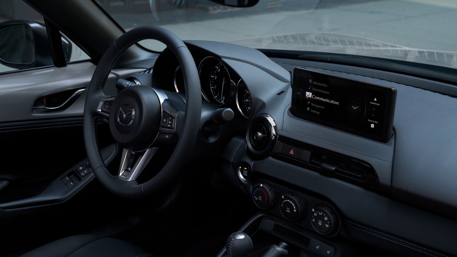 2025 Mazda MX-5 Miata – Cabin with 8.8-inch Display Screen