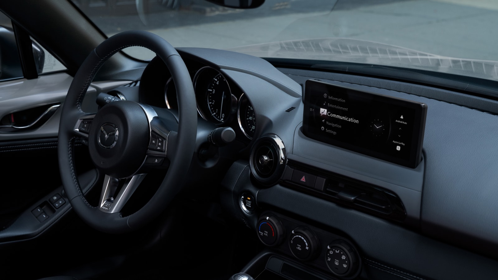 2025 Mazda MX-5 Miata Fleet – Cabin with 8.8-inch Display Screen