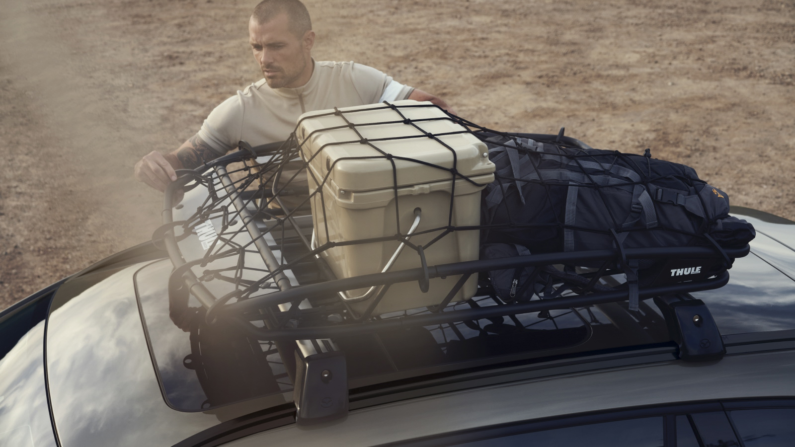 2026 Mazda CX-50 – Roof Luggage Basket