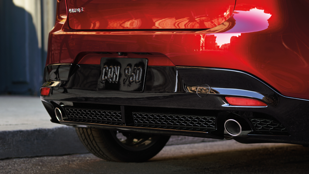 2026 Mazda 3 Hatchback Accessories – Rear Diffuser