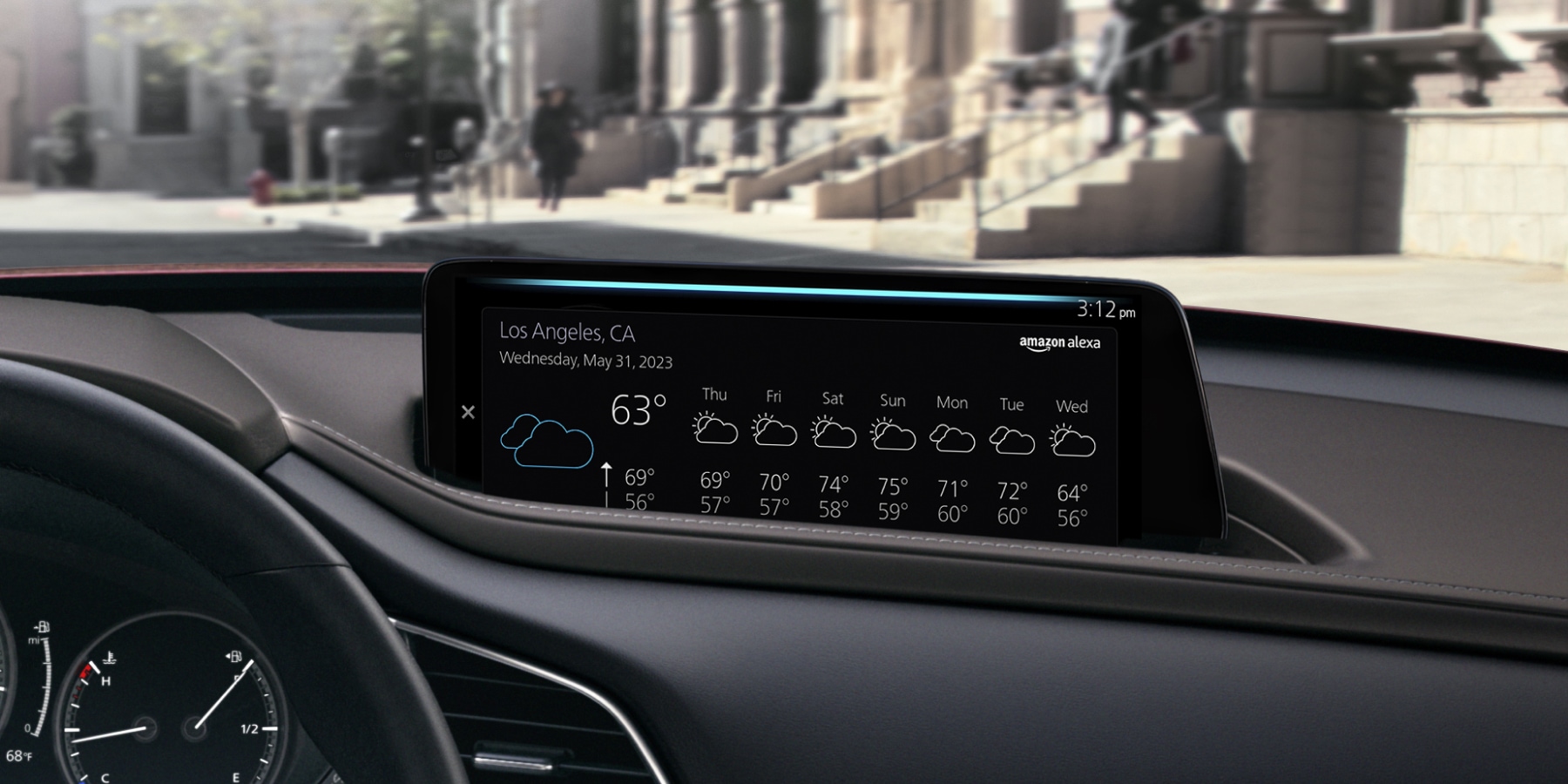 2026 Mazda 3 Sedan Fleet – Available Alexa Built-In